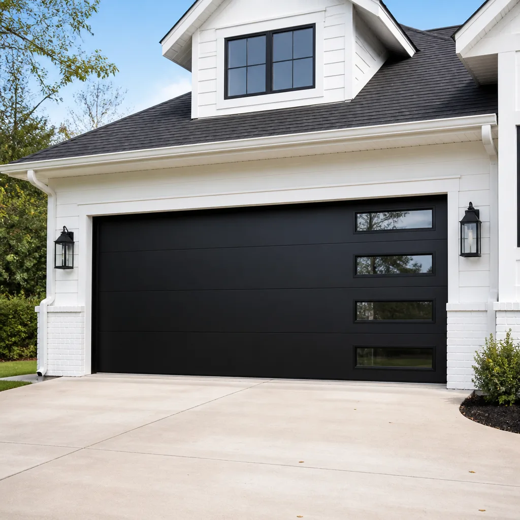 Impact garage doors